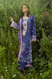Mushq Hemline The Secerat Garden Unstitched Lawn 3Pc Suit - Dreamisy Daisy
