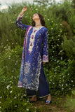 Mushq Hemline The Secerat Garden Unstitched Lawn 3Pc Suit - Dreamisy Daisy