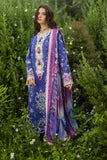 Mushq Hemline The Secerat Garden Unstitched Lawn 3Pc Suit - Dreamisy Daisy
