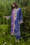 Mushq Hemline The Secerat Garden Unstitched Lawn 3Pc Suit - Dreamisy Daisy