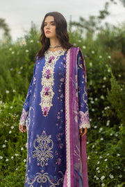 Mushq Hemline The Secerat Garden Unstitched Lawn 3Pc Suit - Dreamisy Daisy