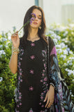 Mushq Hemline The Secerat Garden Unstitched Lawn 3Pc Suit - Thorned Grace