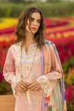 Mushq Hemline The Secerat Garden Unstitched Lawn 3Pc Suit - Butterfly Kisses