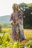 Mushq Hemline The Secerat Garden Unstitched Lawn 3Pc Suit - Celestial Bloom