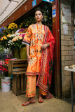 Hemline by Mushq La Dolce Unstitched Lawn 3Pc Suit D-09B Doves of Garden