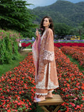 Mushq Hemline The Secerat Garden Unstitched Lawn 3Pc Suit - Rosette Reverie