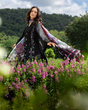 Mushq Hemline The Secerat Garden Unstitched Lawn 3Pc Suit - Garden Lullaby