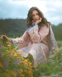 Mushq Hemline The Secerat Garden Unstitched Lawn 3Pc Suit - Bloom Sonata