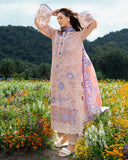 Mushq Hemline The Secerat Garden Unstitched Lawn 3Pc Suit - Bloom Sonata