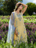 Mushq Hemline The Secerat Garden Unstitched Lawn 3Pc Suit - Sunlit Meadow