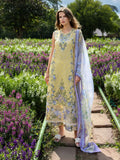 Mushq Hemline The Secerat Garden Unstitched Lawn 3Pc Suit - Sunlit Meadow