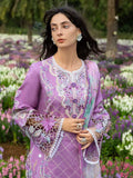 Mushq Hemline The Secerat Garden Unstitched Lawn 3Pc Suit - Secret Thicket