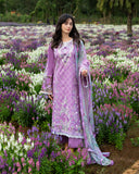 Mushq Hemline The Secerat Garden Unstitched Lawn 3Pc Suit - Secret Thicket
