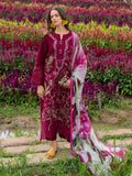 Mushq Hemline The Secerat Garden Unstitched Lawn 3Pc Suit - Aurora Petals