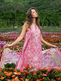 Mushq Hemline The Secerat Garden Unstitched Lawn 3Pc Suit - Whimsical Scent