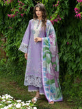 Mushq Hemline The Secerat Garden Unstitched Lawn 3Pc Suit - Dewdrop Dance