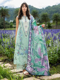 Mushq Hemline The Secerat Garden Unstitched Lawn 3Pc Suit - Hummingbird Haven