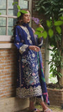 Mushq Hemline The Secerat Garden Unstitched Lawn 3Pc Suit - Sylphae