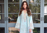 Mushq Hemline The Secerat Garden Unstitched Lawn 3Pc Suit - Secret Blossom