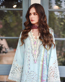 Mushq Hemline The Secerat Garden Unstitched Lawn 3Pc Suit - Secret Blossom