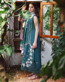 Mushq Hemline The Secerat Garden Unstitched Lawn 3Pc Suit - Ivy Spell