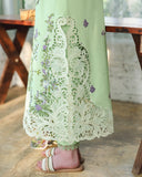 Mushq Hemline The Secerat Garden Unstitched Lawn 3Pc Suit - Verdant Bloom