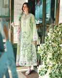 Mushq Hemline The Secerat Garden Unstitched Lawn 3Pc Suit - Verdant Bloom