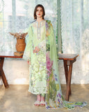 Mushq Hemline The Secerat Garden Unstitched Lawn 3Pc Suit - Verdant Bloom