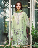 Mushq Hemline The Secerat Garden Unstitched Lawn 3Pc Suit - Verdant Bloom