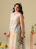 Mushq Hemline Soleil Prints Unstitched 3Pc Suit HLM26-01 Bellarosa