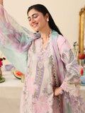 Mushq Hemline Soleil Prints Unstitched 3Pc Suit HLM26-02 Serena Bloom