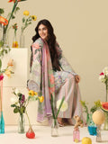 Mushq Hemline Soleil Prints Unstitched 3Pc Suit HLM26-03 Moonlit Dolce