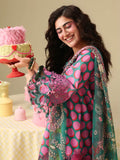 Mushq Hemline Soleil Prints Unstitched 3Pc Suit HLM26-04 Petal Sonata