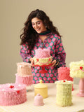 Mushq Hemline Soleil Prints Unstitched 3Pc Suit HLM26-04 Petal Sonata