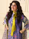 Mushq Hemline Soleil Prints Unstitched 3Pc Suit HLM26-07 Camellia Kiss
