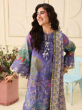 Mushq Hemline Soleil Prints Unstitched 3Pc Suit HLM26-07 Camellia Kiss