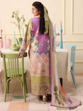 Mushq Hemline Soleil Prints Unstitched 3Pc Suit HLM26-08 Lilac Whim