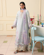 Mushq Hemline Soleil Prints Unstitched 3Pc Suit HLM26-09 Sugar Bloom