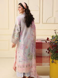 Mushq Hemline Soleil Prints Unstitched 3Pc Suit HLM26-10 Flora Amour