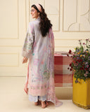 Mushq Hemline Soleil Prints Unstitched 3Pc Suit HLM26-10 Flora Amour