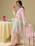 Mushq Hemline Soleil Prints Unstitched 3Pc Suit HLM26-12 Honey Petal