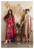 Mushq Hemline The Secerat Garden Unstitched Lawn 3Pc Suit - Luma Bloom