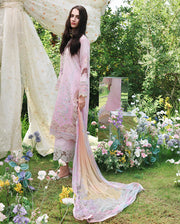 Mushq Hemline The Secerat Garden Unstitched Lawn 3Pc Suit - Enchanted Vine