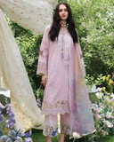 Mushq Hemline The Secerat Garden Unstitched Lawn 3Pc Suit - Enchanted Vine
