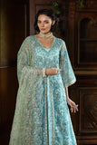 Mushq Inception Embroidered Net Unstitched 3Pc Suit D-02 Endless Love