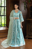 Mushq Inception Embroidered Net Unstitched 3Pc Suit D-02 Endless Love