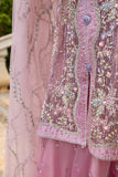 Mushq Inception Embroidered Net Unstitched 3Pc Suit D-05 Pretty in Pink