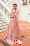 Mushq Inception Embroidered Net Unstitched 3Pc Suit D-06 Wings of Desire