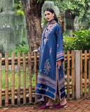 Hemline by Mushq Symphony Unstitched Karandi 3Pc Suit - Granite Song
