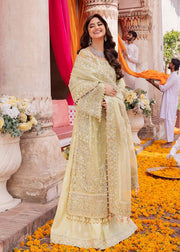 Maahi by Kanwal Malik Embroidered Organza Unstitched 3Pc Suit - HANA